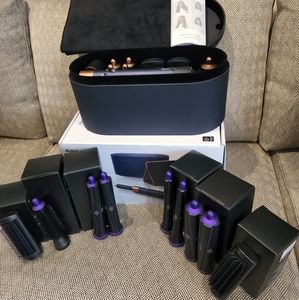 100% Authentic Prussian Blue Airwrap + Long Barrels + Small Brushes